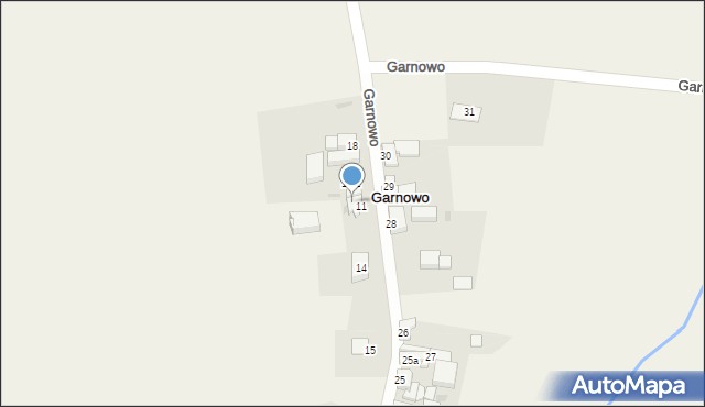 Garnowo, Garnowo, 11/2, mapa Garnowo