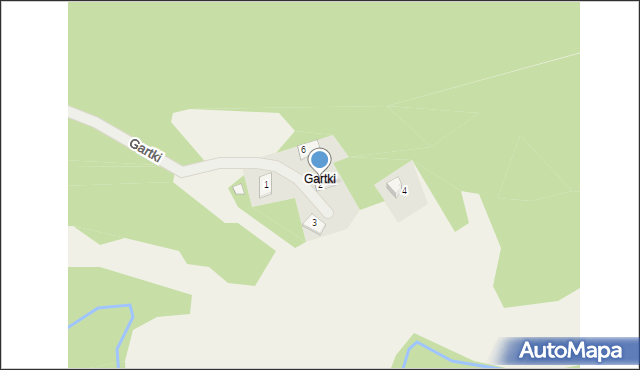 Gartki, Gartki, 2, mapa Gartki