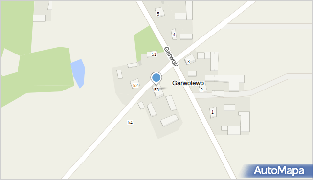 Garwolewo, Garwolewo, 53, mapa Garwolewo