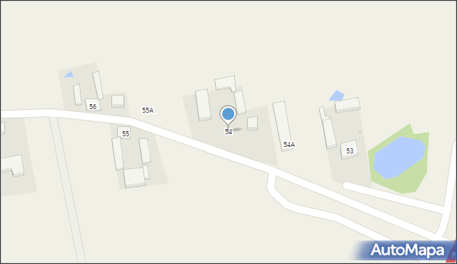 Gąski, Gąski, 54, mapa Gąski