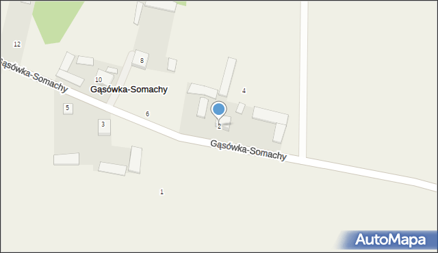 Gąsówka-Somachy, Gąsówka-Somachy, 2, mapa Gąsówka-Somachy