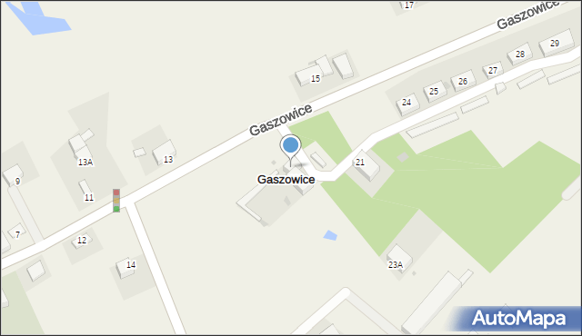 Gaszowice, Gaszowice, 23, mapa Gaszowice