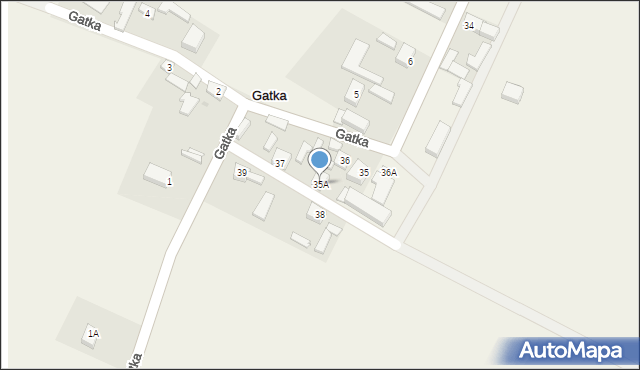 Gatka, Gatka, 35A, mapa Gatka