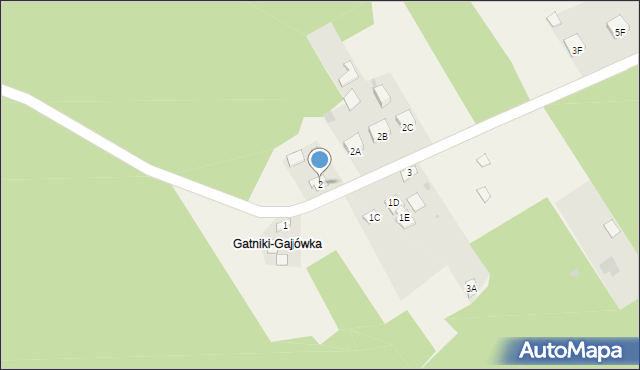 Gatniki, Gatniki, 2, mapa Gatniki