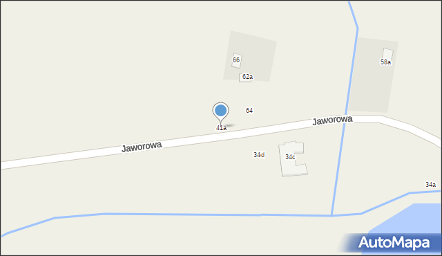 Gawartowa Wola, Gawartowa Wola, 41a, mapa Gawartowa Wola