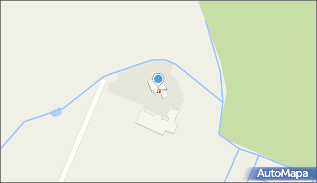 Grzebienisko, Gajowa, 1B, mapa Grzebienisko