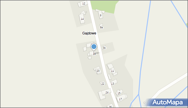 Jemielnica, Gajdowe, 18, mapa Jemielnica