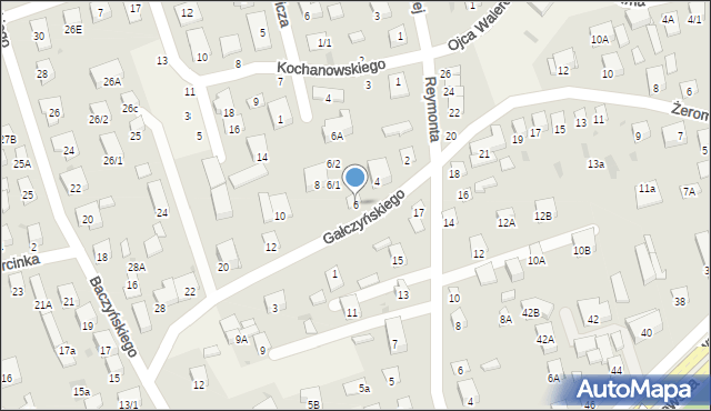 Kleosin, Gałczyńskiego Konstantego Ildefonsa, 6, mapa Kleosin