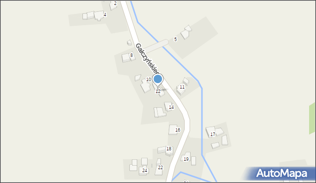 Landzmierz, Gałczyńskiego Konstantego Ildefonsa, 12, mapa Landzmierz