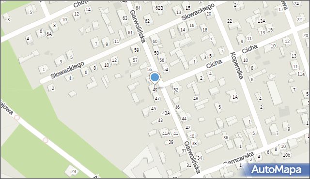 Łaskarzew, Garwolińska, 49, mapa Łaskarzew