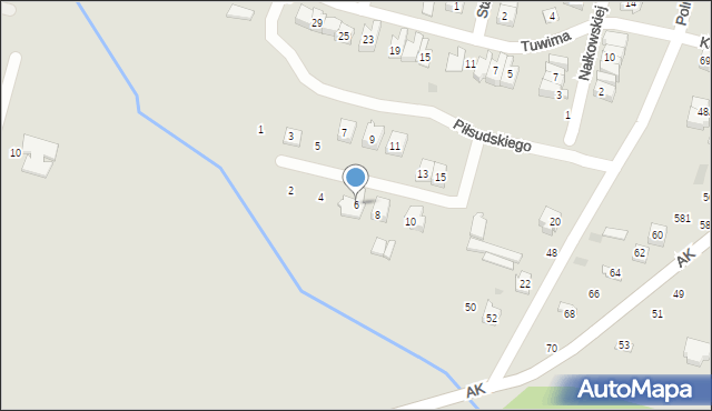 Maków Mazowiecki, Gałczyńskiego Konstantego Ildefonsa, 6, mapa Maków Mazowiecki