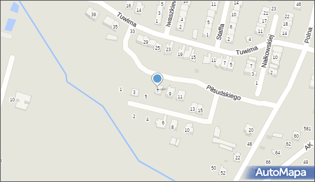 Maków Mazowiecki, Gałczyńskiego Konstantego Ildefonsa, 7, mapa Maków Mazowiecki