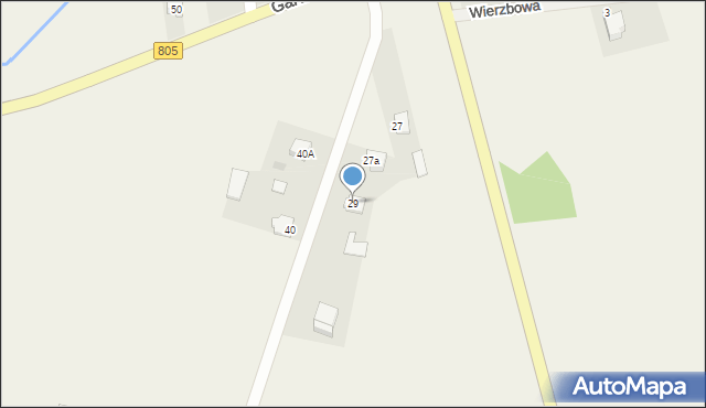 Parysów, Garwolińska, 29, mapa Parysów