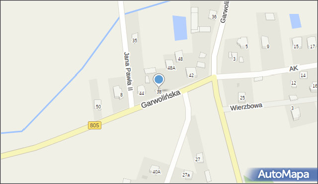 Parysów, Garwolińska, 38, mapa Parysów