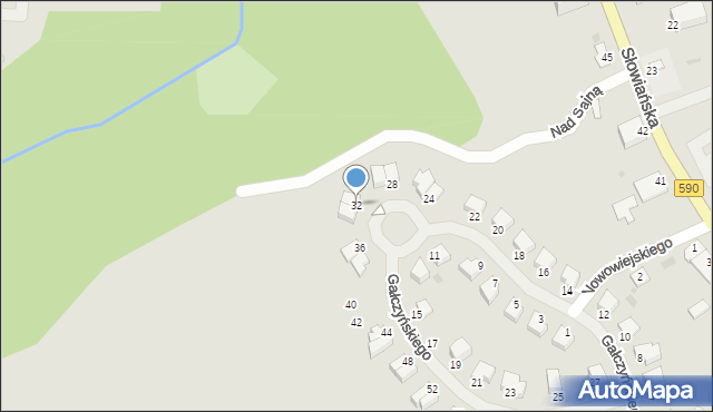 Reszel, Gałczyńskiego Konstantego Ildefonsa, 32, mapa Reszel