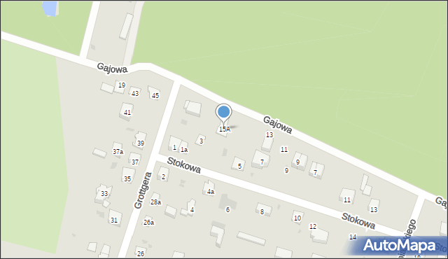 Skarżysko-Kamienna, Gajowa, 15A, mapa Skarżysko-Kamienna