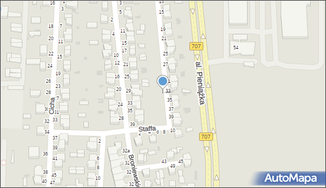 Skierniewice, Gałczyńskiego Konstantego Ildefonsa, 34, mapa Skierniewic