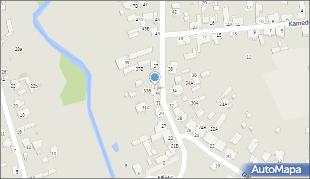 Suwałki, Gałaja Wawrzyńca, 33A, mapa Suwałk