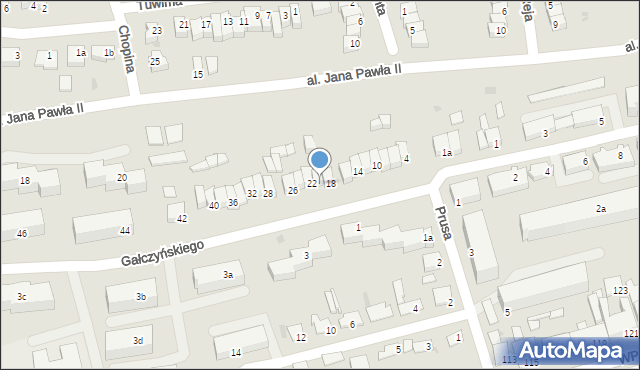 Świecie, Gałczyńskiego Konstantego Ildefonsa, 20, mapa Świecie