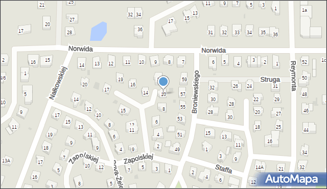 Tczew, Gałczyńskiego Konstantego Ildefonsa, 10, mapa Tczew