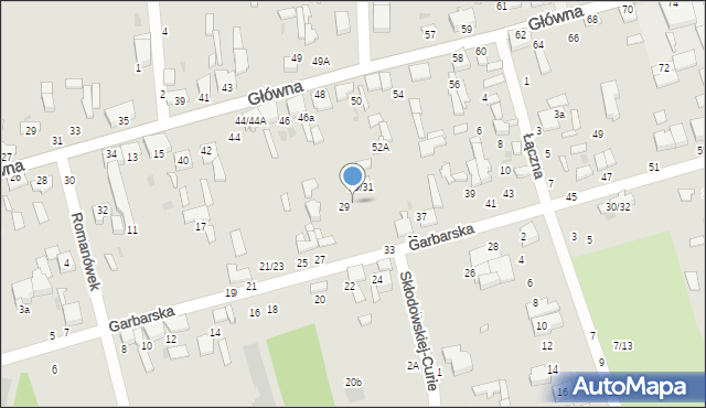 Tomaszów Mazowiecki, Garbarska, 31, mapa Tomaszów Mazowiecki