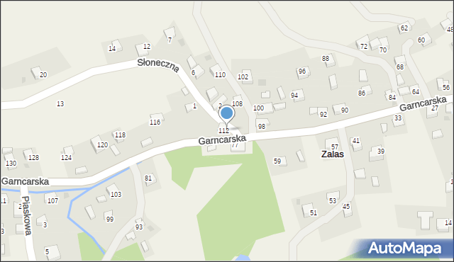 Zalas, Gawlikowskiego P. P., ks., 108, mapa Zalas