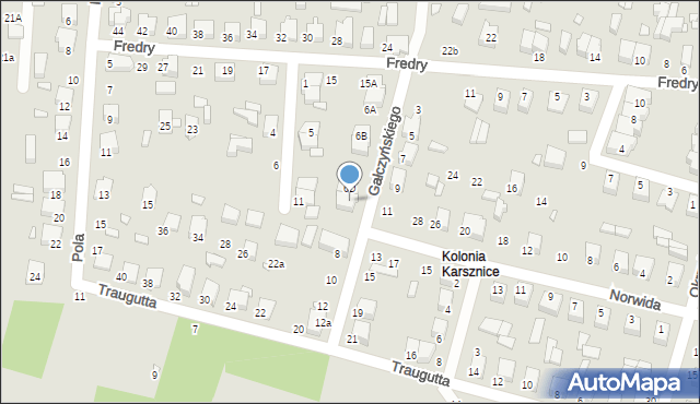 Zduńska Wola, Gałczyńskiego Konstantego Ildefonsa, 6E, mapa Zduńska Wola