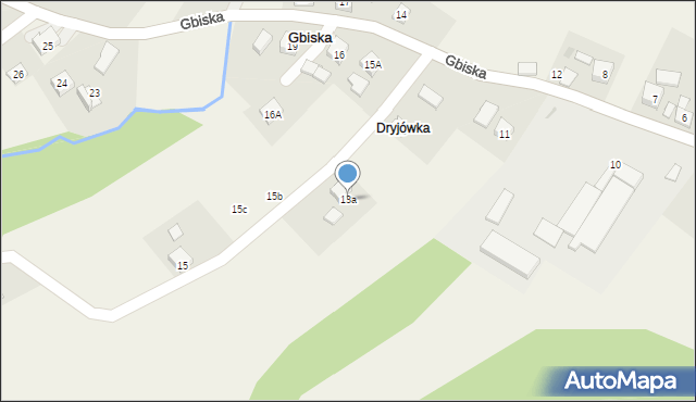 Gbiska, Gbiska, 13a, mapa Gbiska