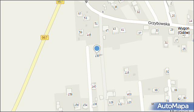 Gdów, Gdów, 124, mapa Gdów