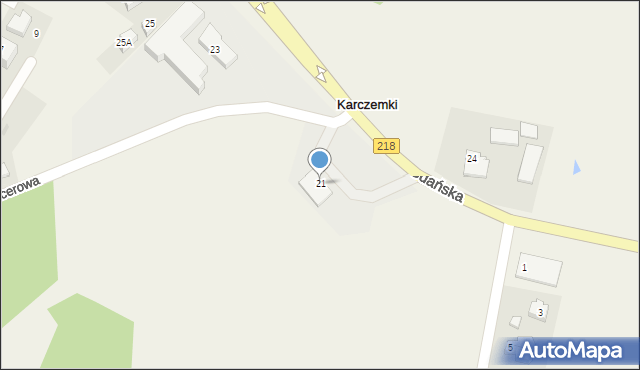 Karczemki, Gdańska, 21, mapa Karczemki