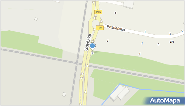 Koziegłowy, Gdyńska, 2, mapa Koziegłowy