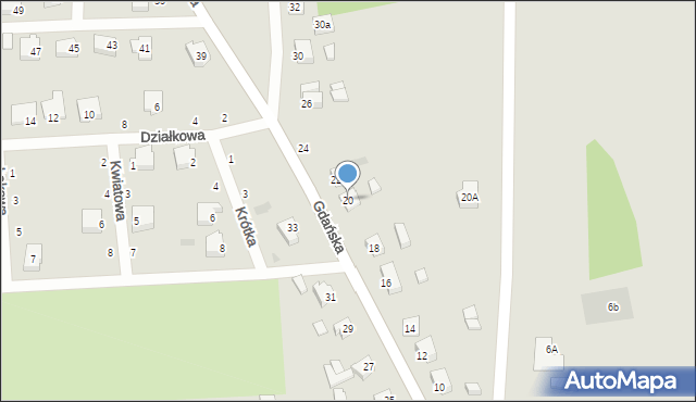 Skarszewy, Gdańska, 20, mapa Skarszewy