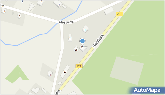 Trzepowo, Gdańska, 27, mapa Trzepowo