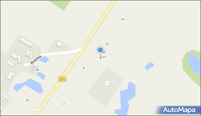 Trzepowo, Gdańska, 8, mapa Trzepowo