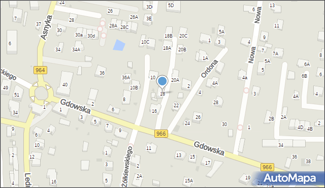 Wieliczka, Gdowska, 18, mapa Wieliczka