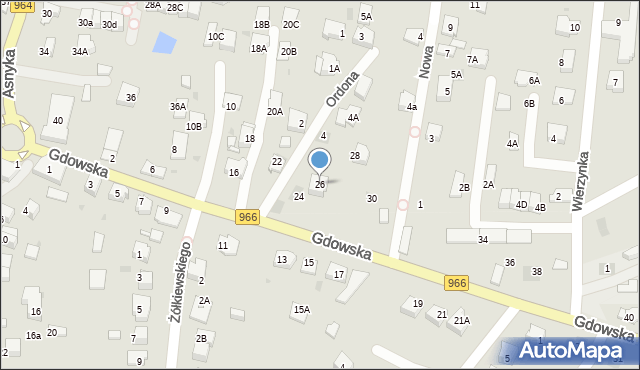 Wieliczka, Gdowska, 26, mapa Wieliczka
