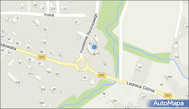 Wieliczka, Gdowska, 84, mapa Wieliczka