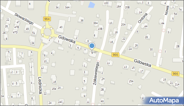 Wieliczka, Gdowska, 9, mapa Wieliczka