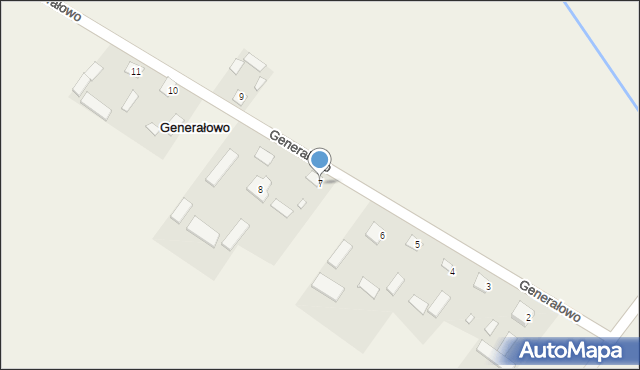 Generałowo, Generałowo, 7, mapa Generałowo