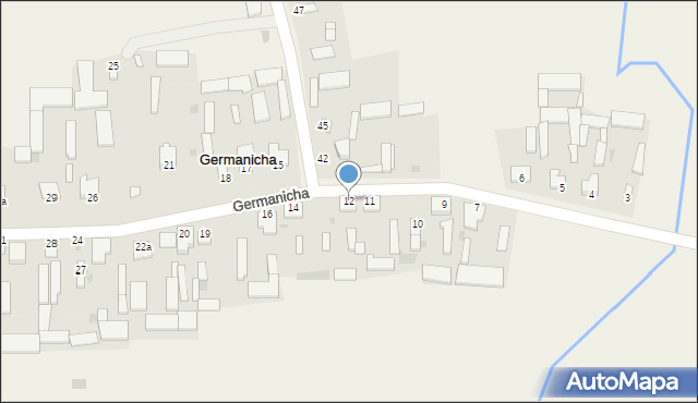 Germanicha, Germanicha, 12, mapa Germanicha