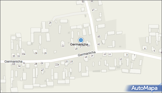 Germanicha, Germanicha, 17, mapa Germanicha