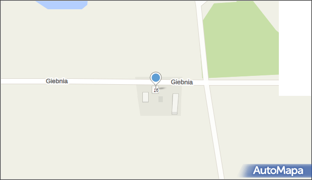 Giebnia, Giebnia, 16, mapa Giebnia