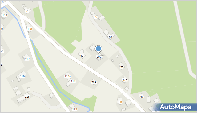 Gierałcice, Gierałcice, 56a, mapa Gierałcice