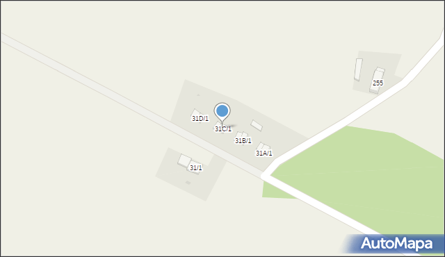 Gierałtów, Gierałtów, 31C/1, mapa Gierałtów