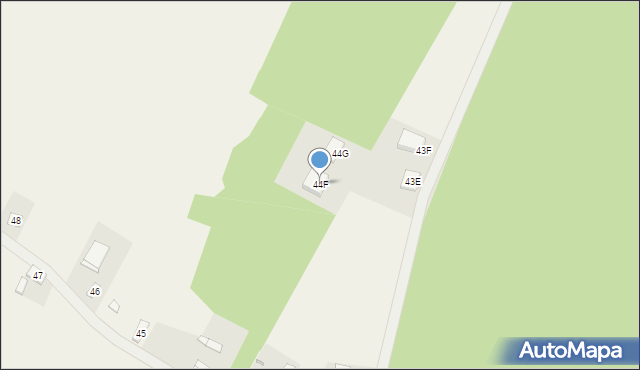 Gierłatowo, Gierłatowo, 44F, mapa Gierłatowo