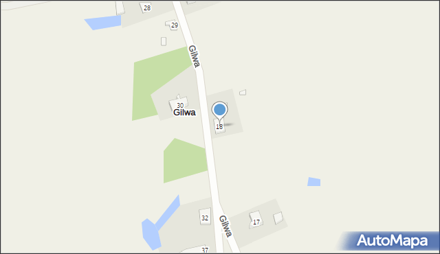 Gilwa, Gilwa, 18, mapa Gilwa