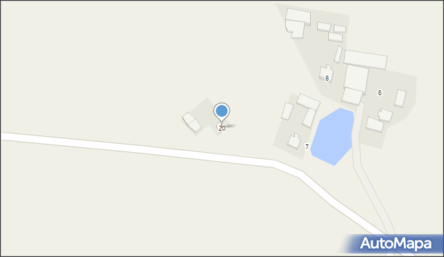 Ginetówka, Ginetówka, 20, mapa Ginetówka
