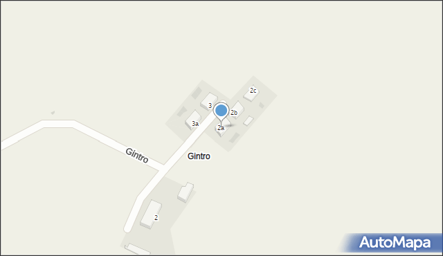 Gintro, Gintro, 2a, mapa Gintro