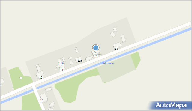 Giżyn, Giżyn, 12, mapa Giżyn