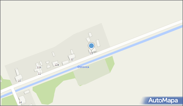 Giżyn, Giżyn, 13, mapa Giżyn